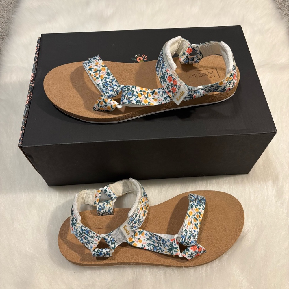 Keds x Rifle Paper Co. Trio Wildwood Sandal - Picture 2 of 10